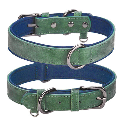 PU Leather Pet Dog Collar Soft Neopron Collars for Pet Dogs