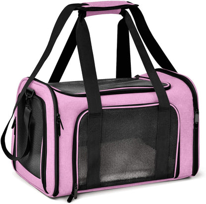Airline Approved Soft Collapsible Waterproof Travel Dog Carrier Pet Hand Bag