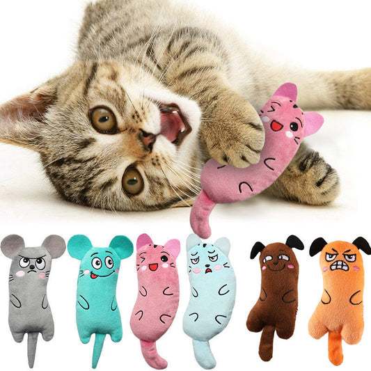 6Pcs Catnip Toy Bite Resistant Chew Toys for Cat