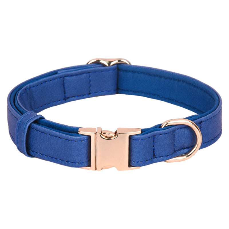 PU Leather can be engraved with anti-loss dog collar collar