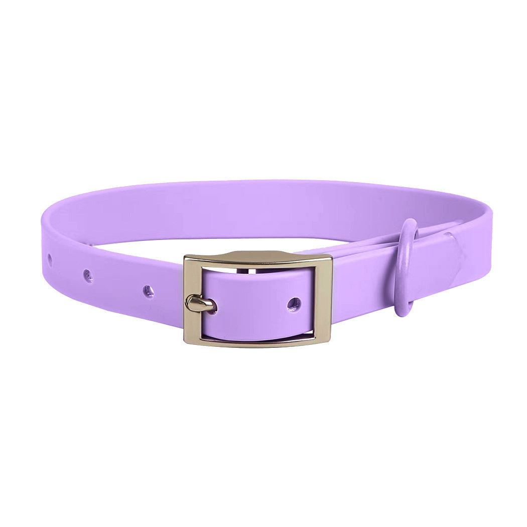 Waterproof Custom PVC Dog Collar Luxury with Different Size