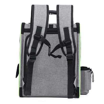 Expandable Breathable Mesh Cat Backpack Pet Carrier Backpack Great for Travel