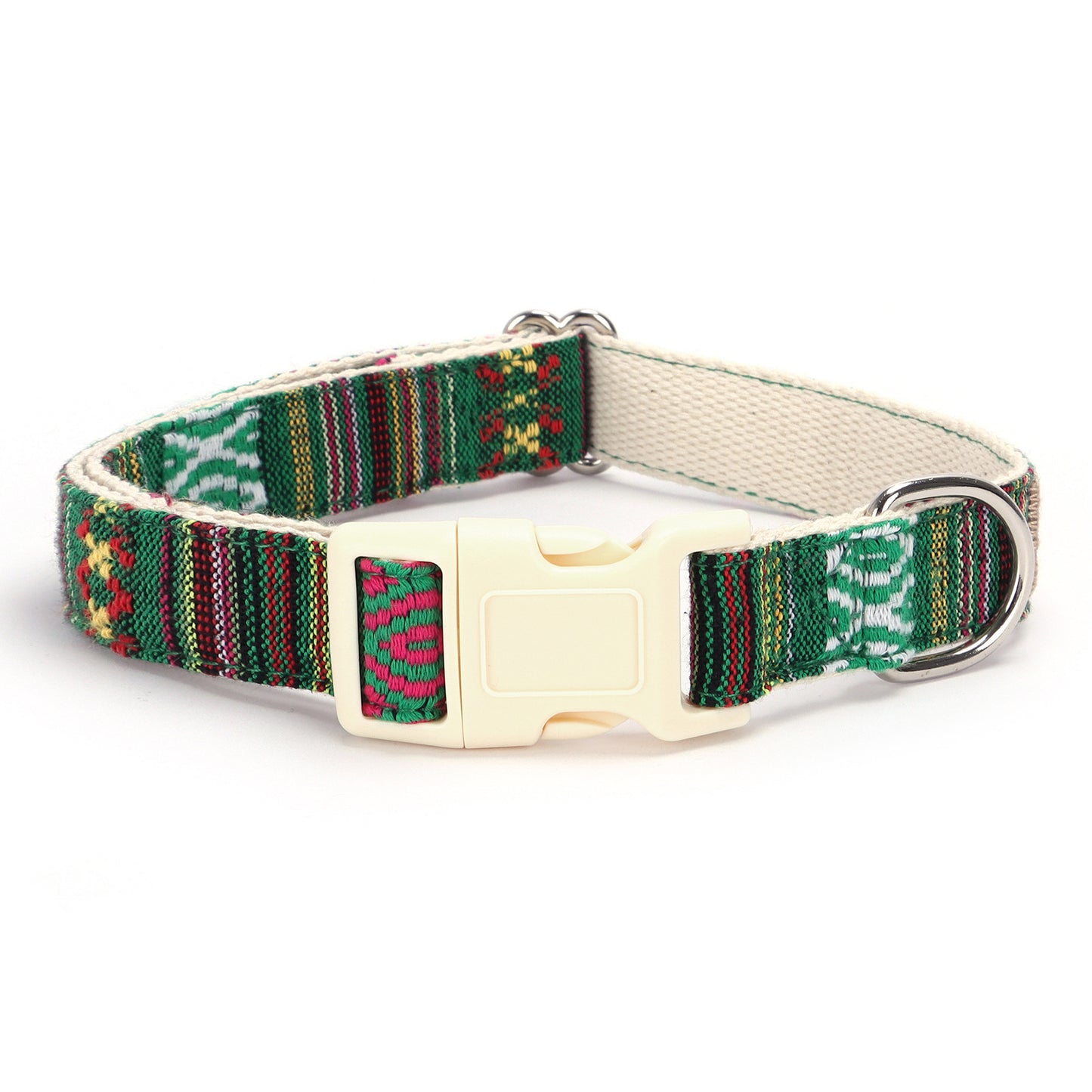 Bohemia Design Fabric Dog Collar
