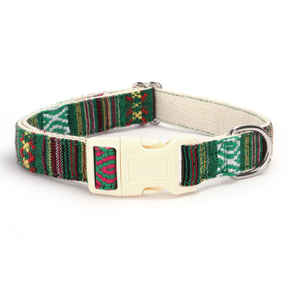 Bohemia Design Fabric Dog Collar