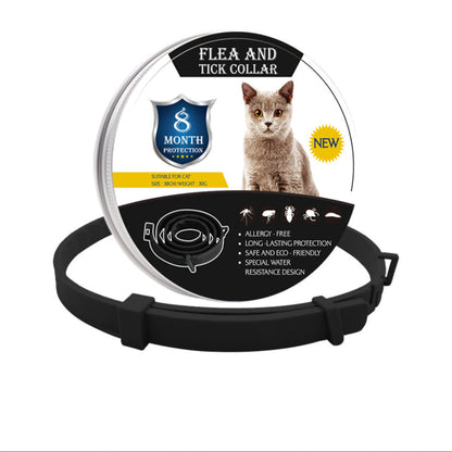 Adjustable Pet Flea & Tick Collar - 8-Month Flea and Tick Collar