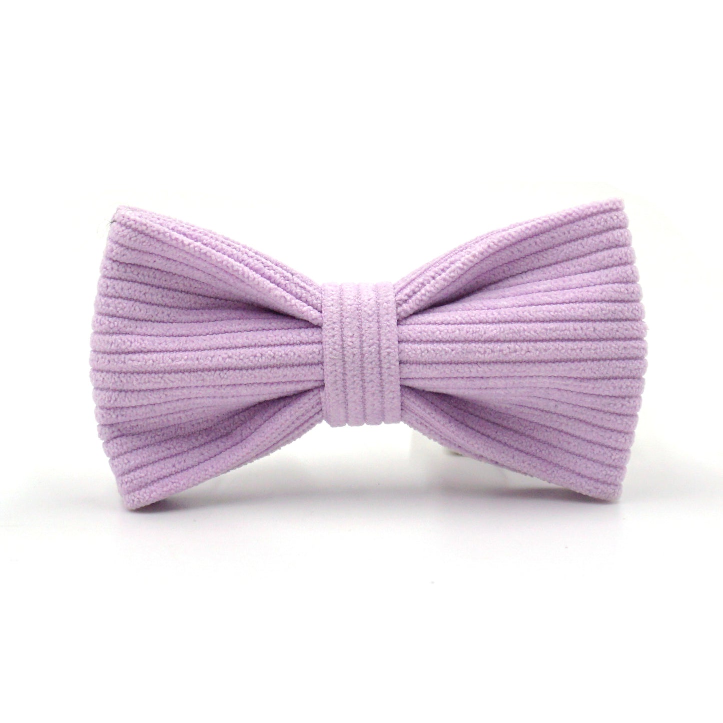 Pink Purple Stripe Velvet Personalized Dog Collar Leash Harness Bowtie Poop Bag Set