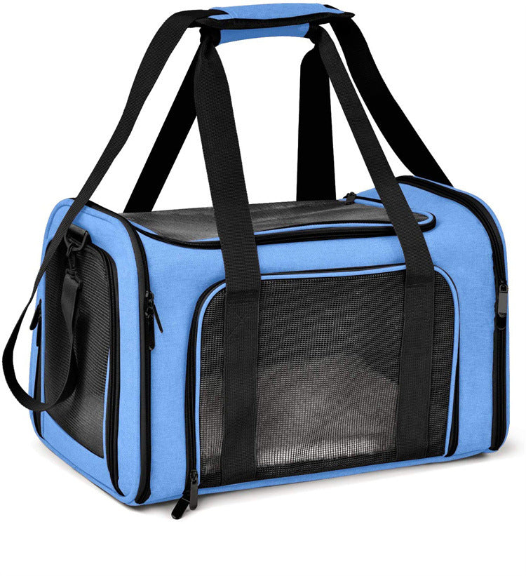 Airline Approved Soft Collapsible Waterproof Travel Dog Carrier Pet Hand Bag