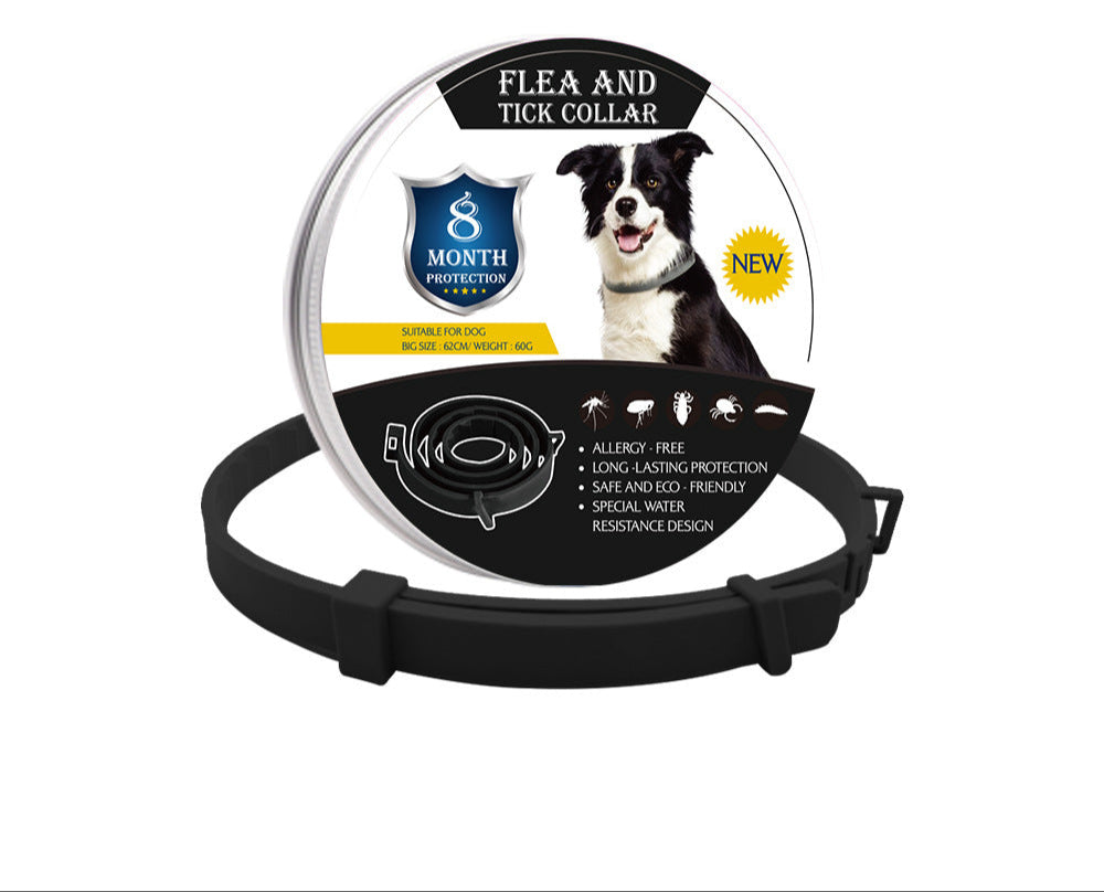 Adjustable Pet Flea & Tick Collar - 8-Month Flea and Tick Collar