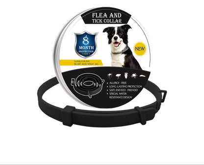 Adjustable Pet Flea & Tick Collar - 8-Month Flea and Tick Collar
