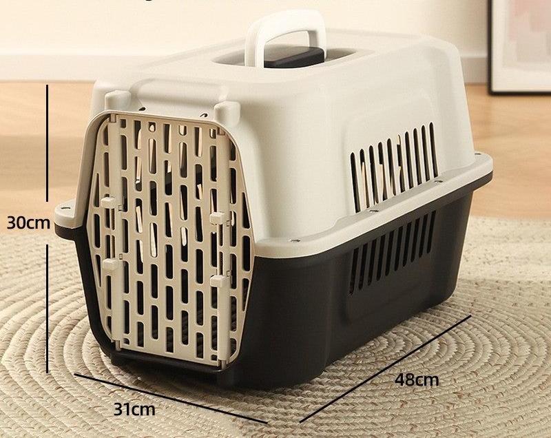 Cat air box out portable cat cage cat bag pet space box dog check box car dog cage box