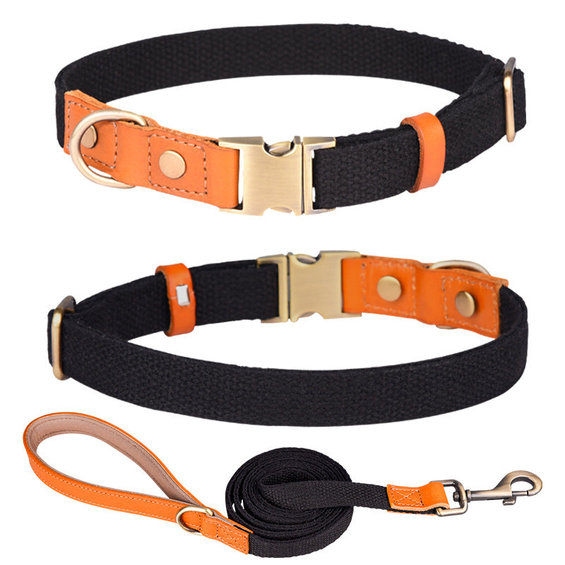 Collar de perro personalizado con hebilla de metal grabada personalizada, collar de perro de nailon duradero 