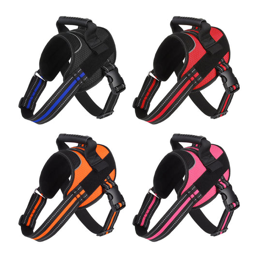 Reflective Breathable Adjustable Pet Harness Custom Dog Harness NO PULL
