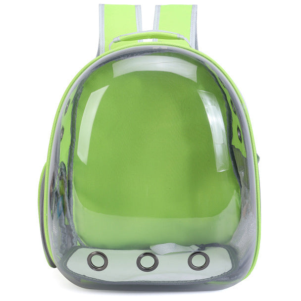 Transparent Pet Backpack for Travel and Outdoor Cat Backpack Carriers