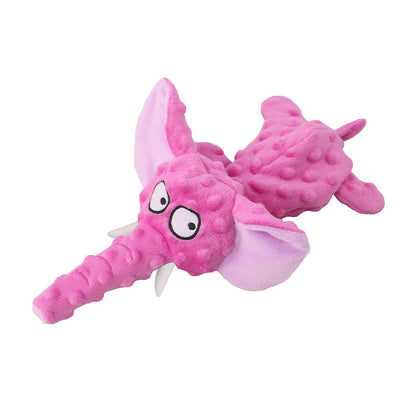 Divertido juguete de peluche con forma de elefante que chirría. 