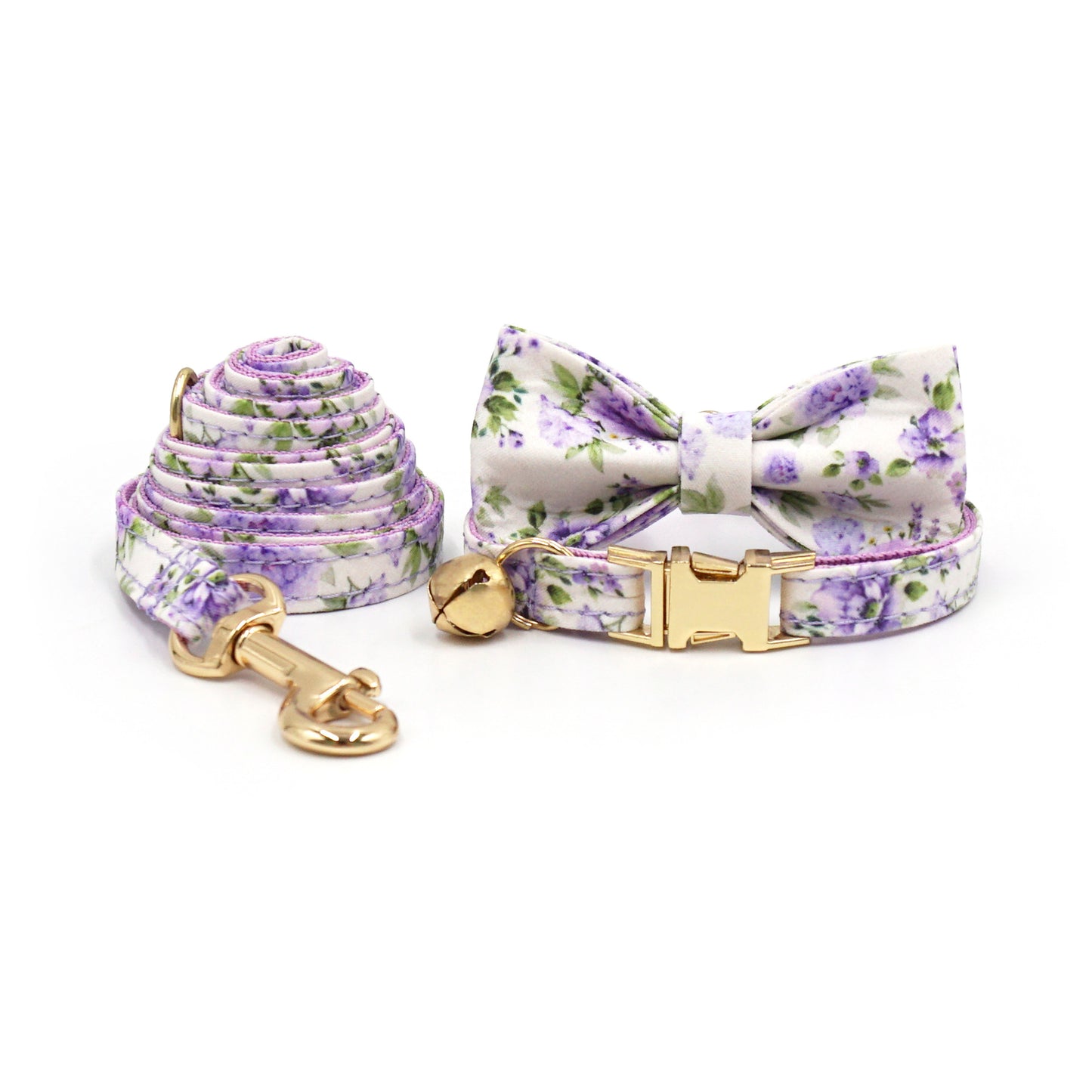 Fruits Style Adjustable Personalized Cat Collar Leash With Removable Bell & Bowtie