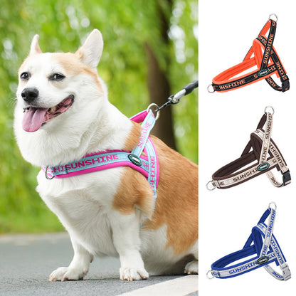 New Luxury Dog Harness Soft Mesh Breathable Adjustable Reflective