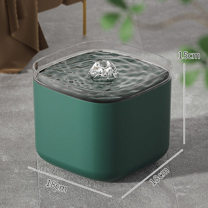 3L Pet Water Fountain with automatic induction and USB electric feature, filtering circulating water.