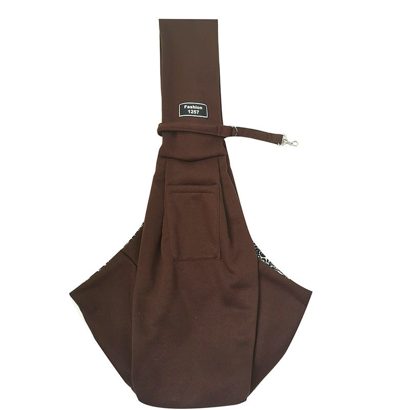 Durable Hands-Free Dog Sling Carrier Outdoor Pet Travel