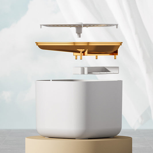 3L Pet Water Fountain with Automatic Induction, Circulating Filtering System, and USB Electric Power Source