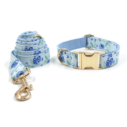 Print Personalized Pet Collars - Custom Dog Collar with Leash Set