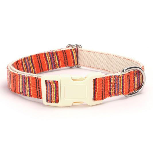 Bohemia Design Fabric Dog Collar