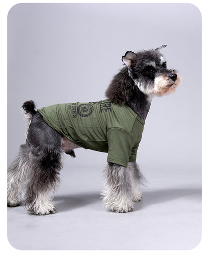 Dog Clothes T shirt Bike Designer Fashion Costumes for Pet Dogs Cats