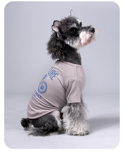 Dog Clothes T shirt Bike Designer Fashion Costumes for Pet Dogs Cats