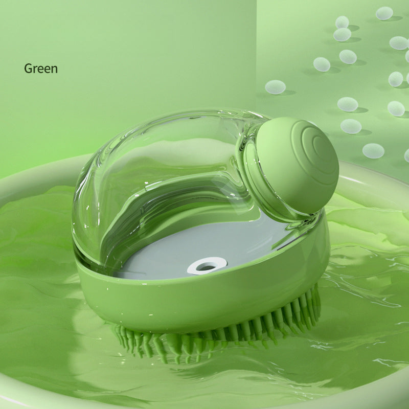 Pet Bathing Tool Brushes Massage Shampoo Silicone Shower Brush Portable Cleaning