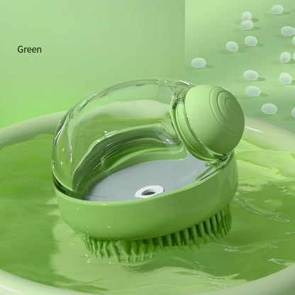 Pet Bathing Tool Brushes Massage Shampoo Silicone Shower Brush Portable Cleaning
