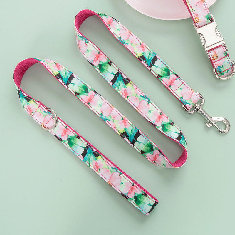 Cute Color Print Pet Leash