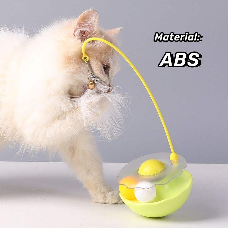 Interactive Feather Toy Funny Removable Tumbler Cat Toy Feather