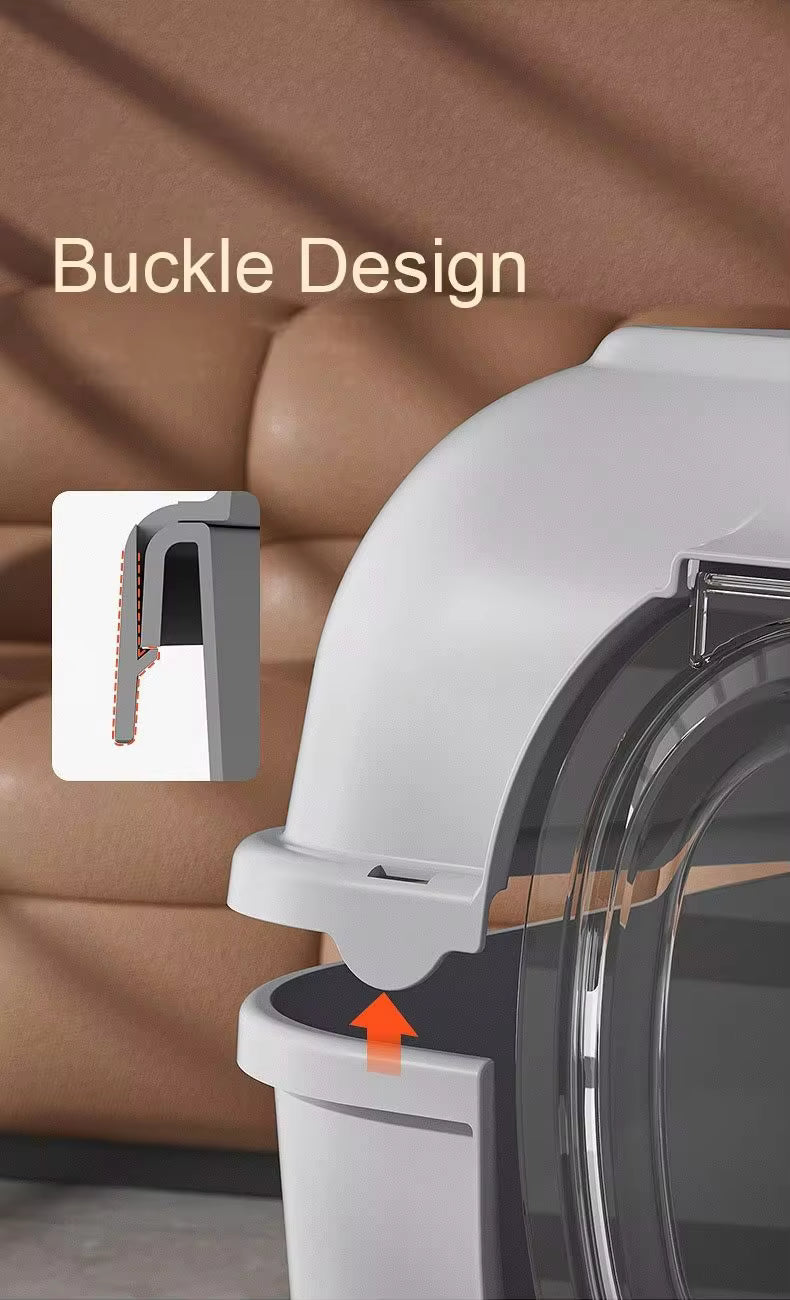 buckle design is convenient for young and old cats entry and exit