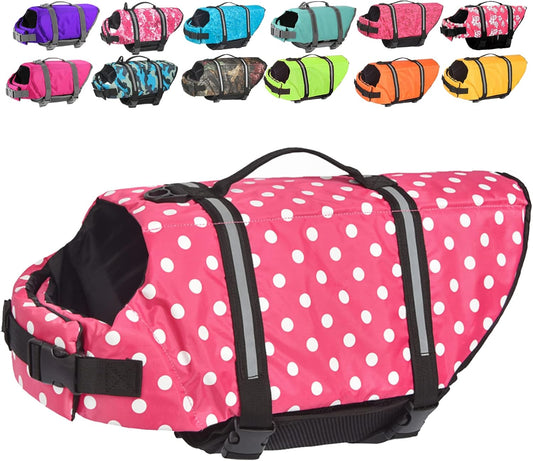 colorful styles pet safety jacket