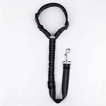 2 Packs Adjustable Headrest Dog Car Safety Seat Belt