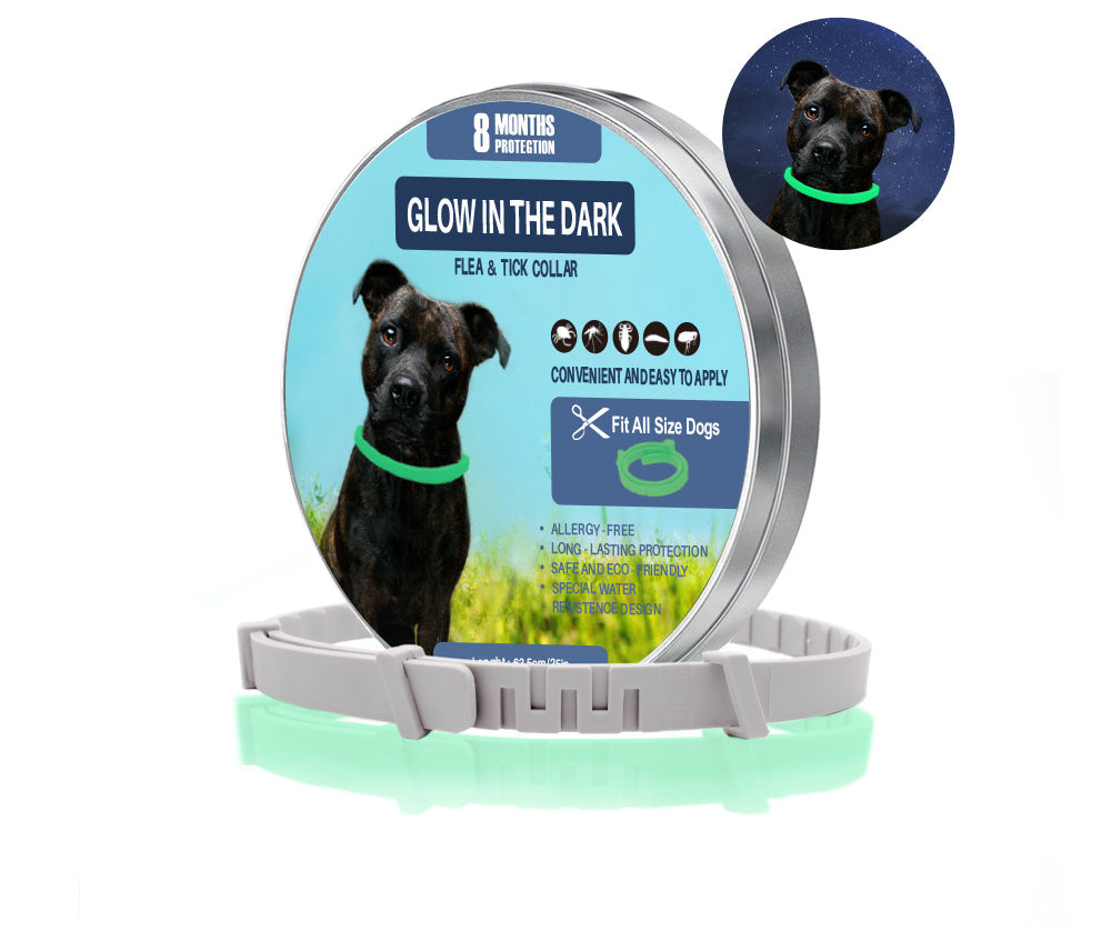 Adjustable Pet Flea & Tick Collar - 8-Month Flea and Tick Collar