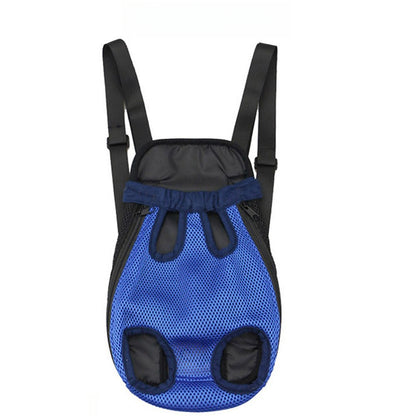 Breathable Mesh Adjustable Front Cat Dog Carrier Backpack Travel Pet Bag