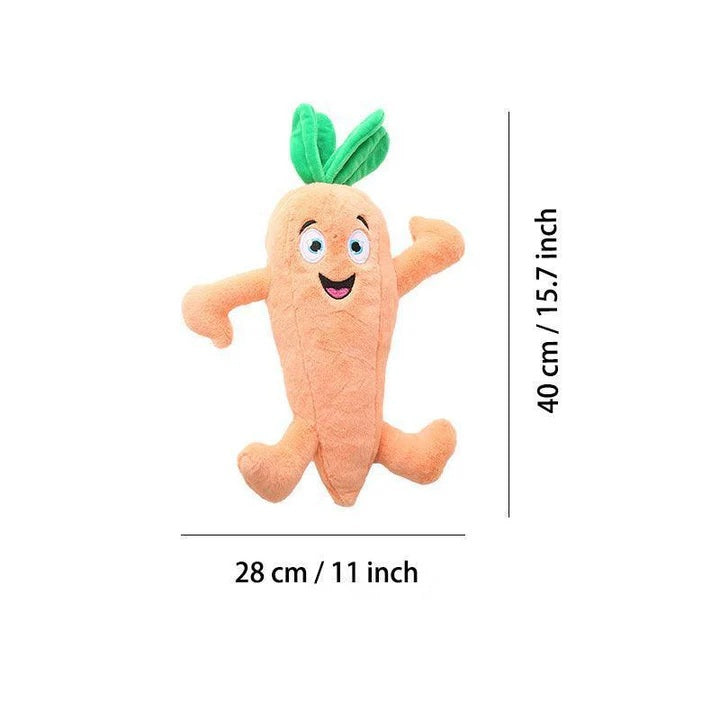 3 PCS Squeaky Plush Dog Chew Toys