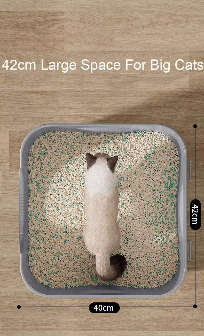 42cm latge space for big cats litter box
