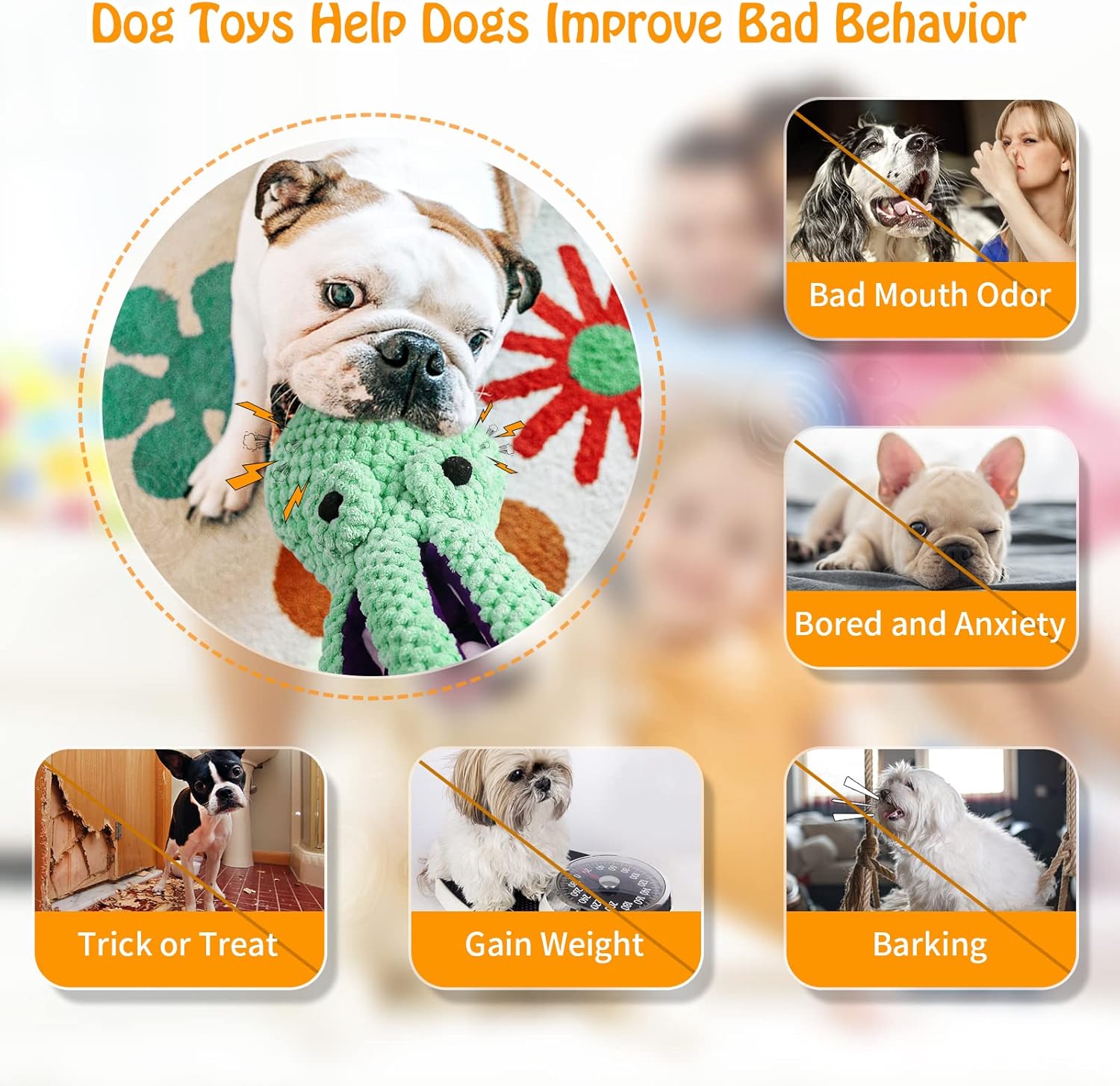 dog toys help dogs improve bad behavior