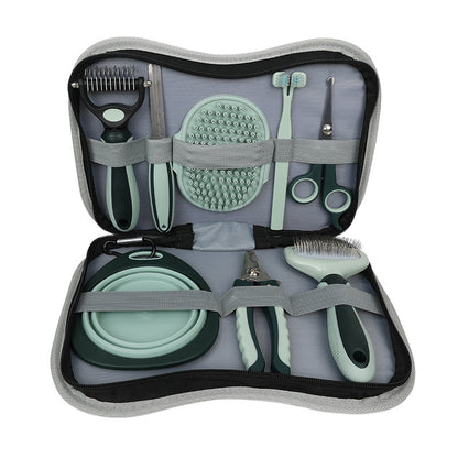 8-in-1 Pet Grooming Kit for Dogs & Cats