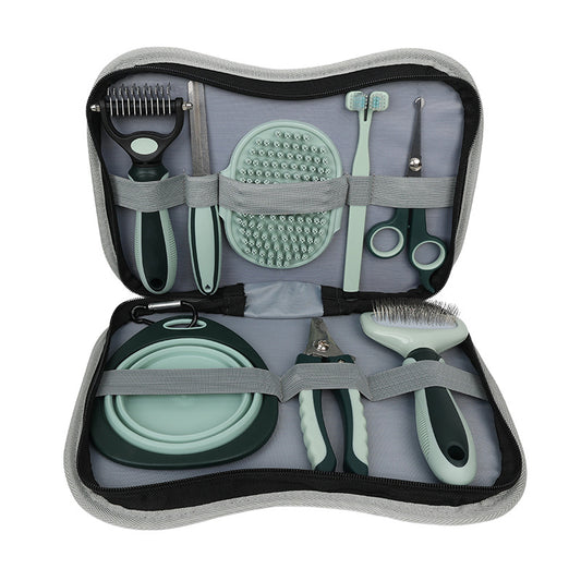 8-in-1 Pet Grooming Kit for Dogs & Cats