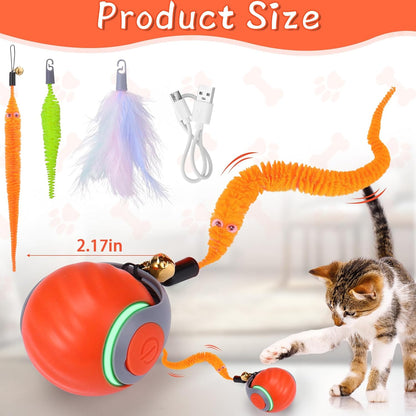 2.17inch to interactive cat toys ball